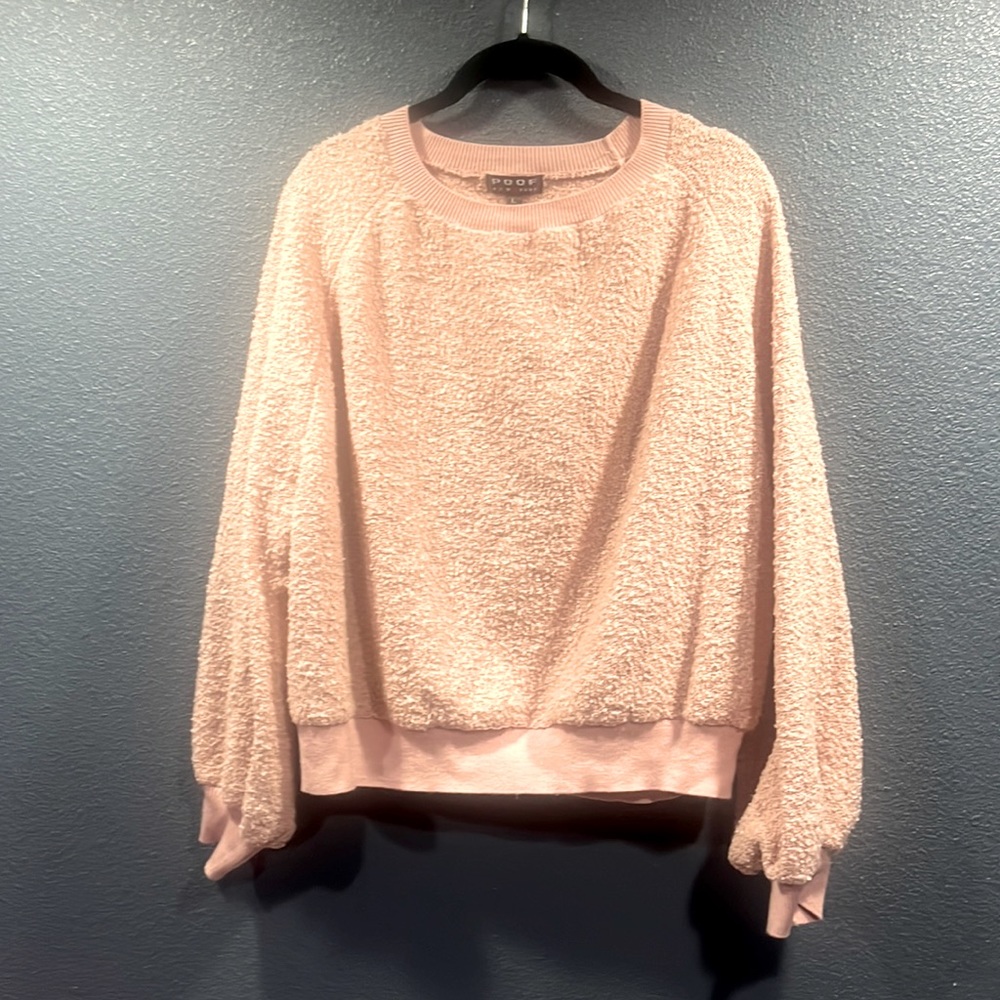 Poof New York light pink Sweater Size L